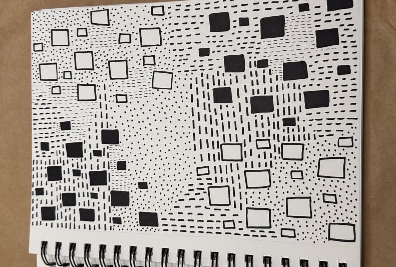 Black & White Doodles