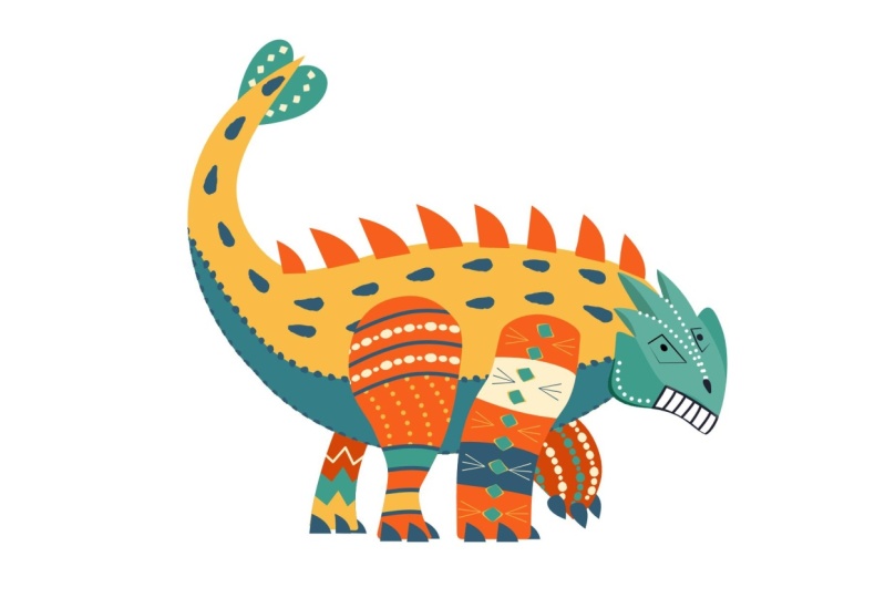 Dinosaur Sketch to Vector