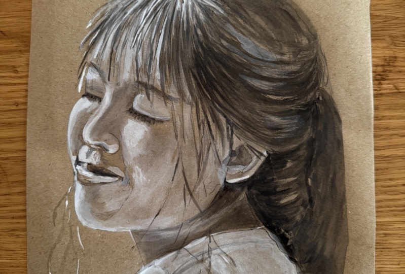 Mono chromatic portrait
