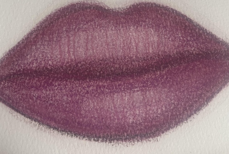 Lips nose and eye
