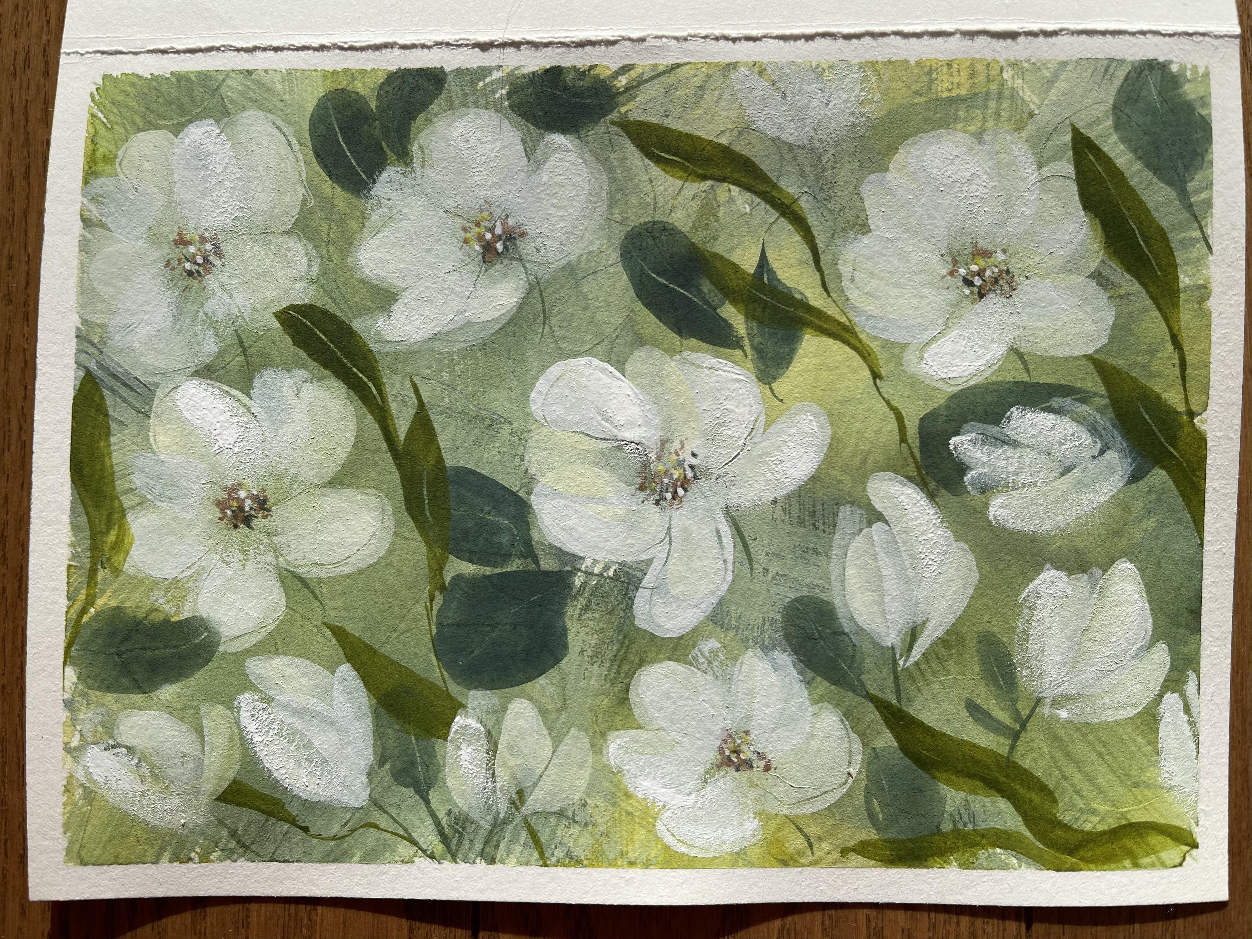 Roses in the wind - student project