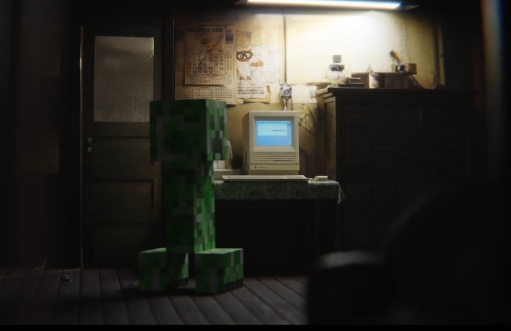 Creeper In Room - student project