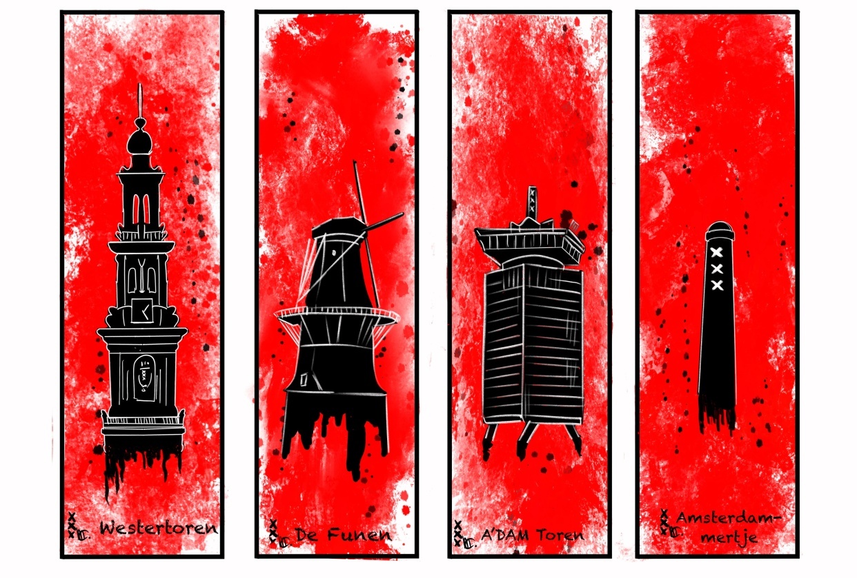 Amsterdam bookmarks - student project