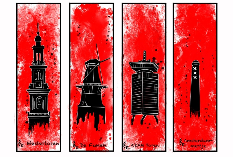 Amsterdam bookmarks