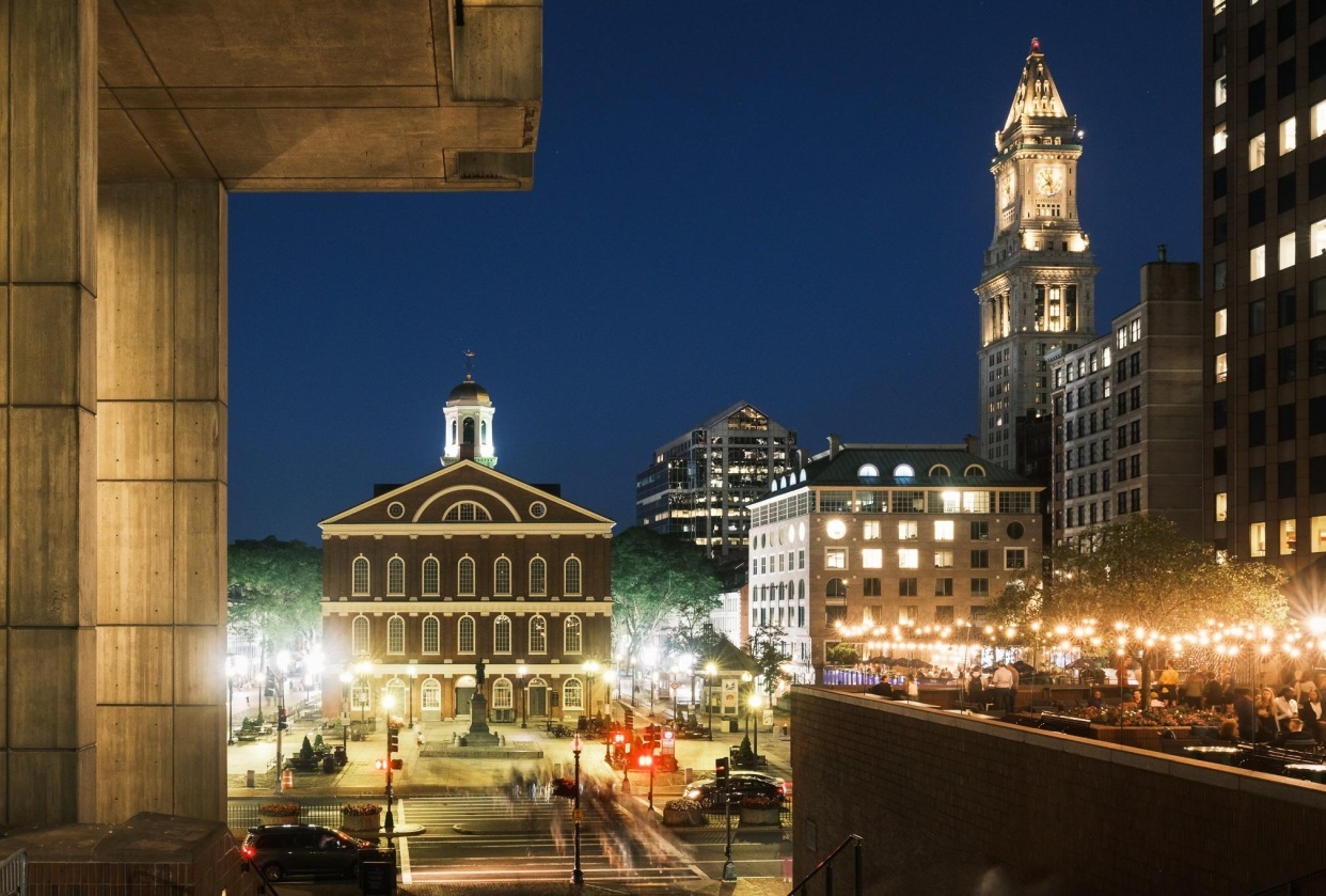 Boston through the years - student project