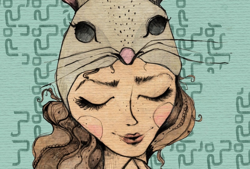 The girl