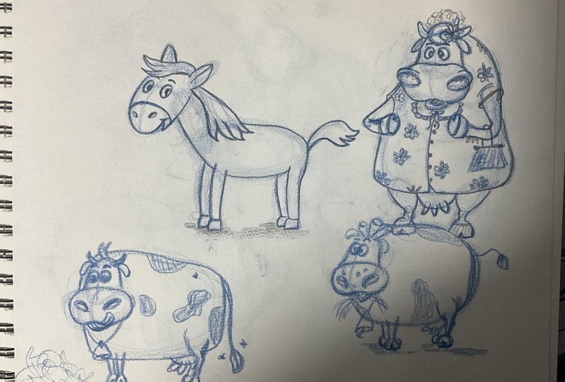 Cartoony animal’s