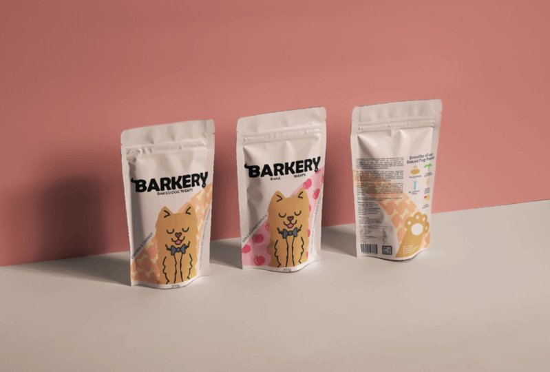Barkery - Dog Treats Packaging