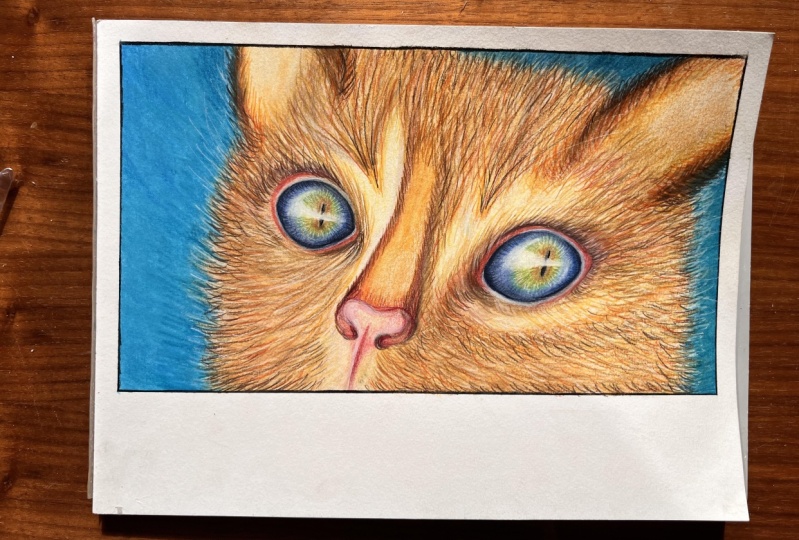 Learning how to draw fur with solvent