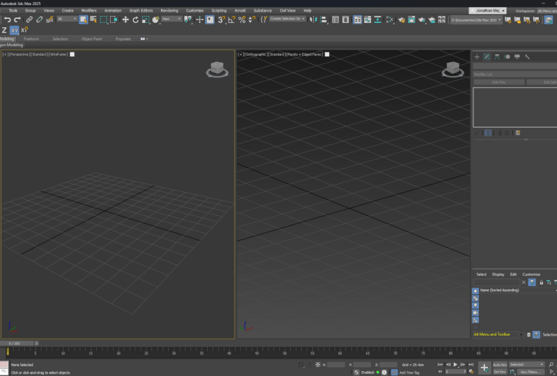 Configuracion Inicial 3Ds Max 2025