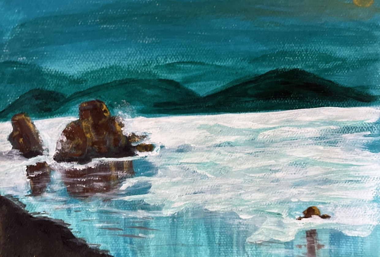 Twilight Seaside Escape - student project
