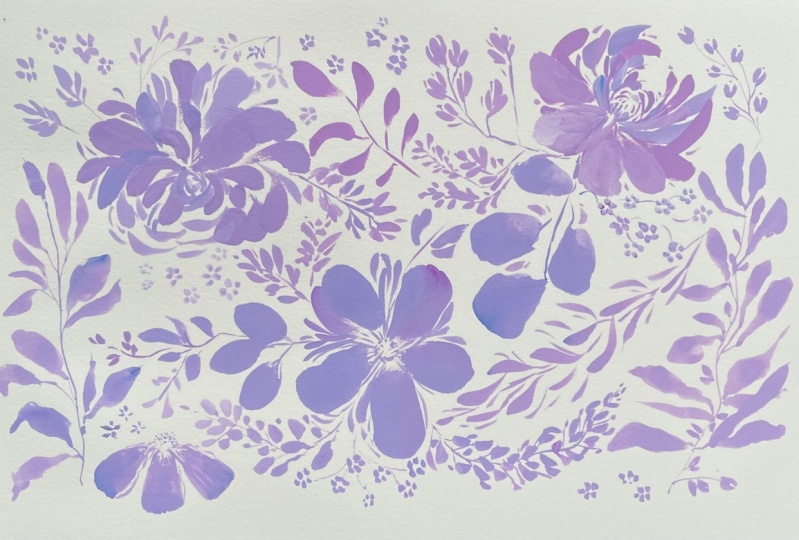 Filigranas floreadas
