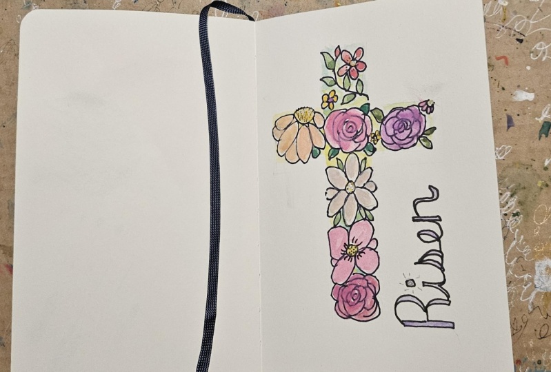 Floral Cross