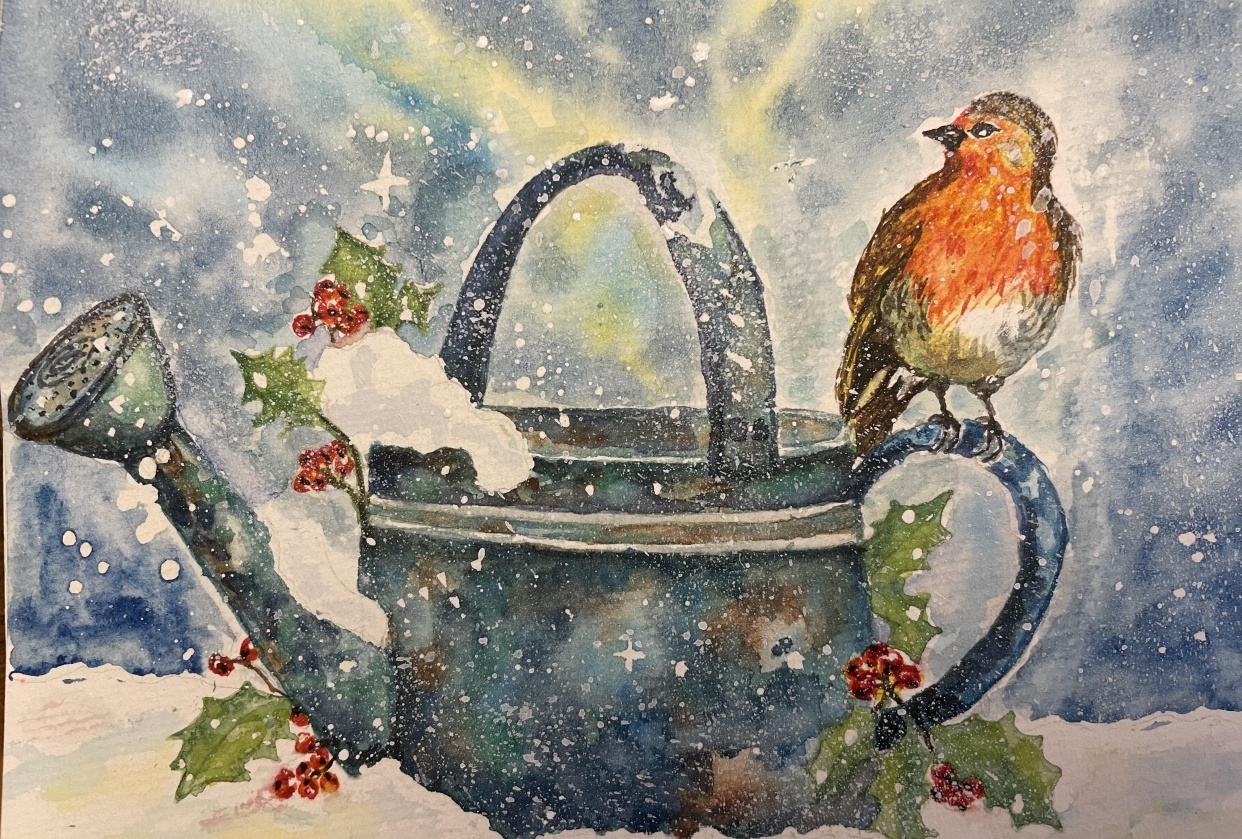 Robin in the Snow: Carrie MacKenzie - student project