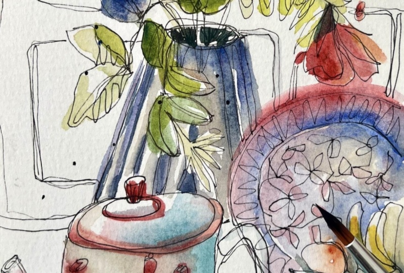 Easy and fast still life