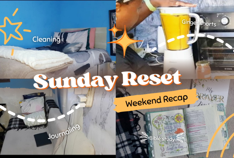 Sunday reset Vlog