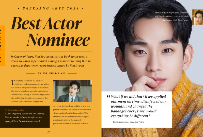 Full Magazine Spread-Kim Soo-hyun