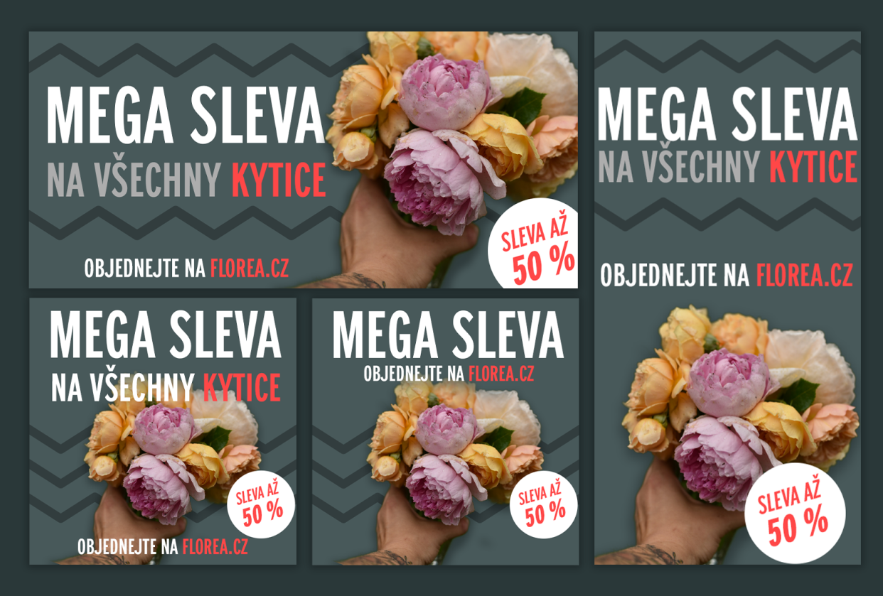 Florist mega sale - student project