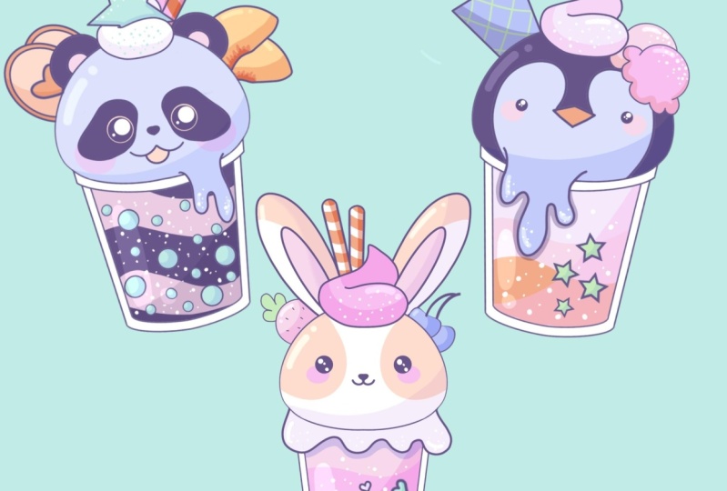 Kawaii Milkshakes