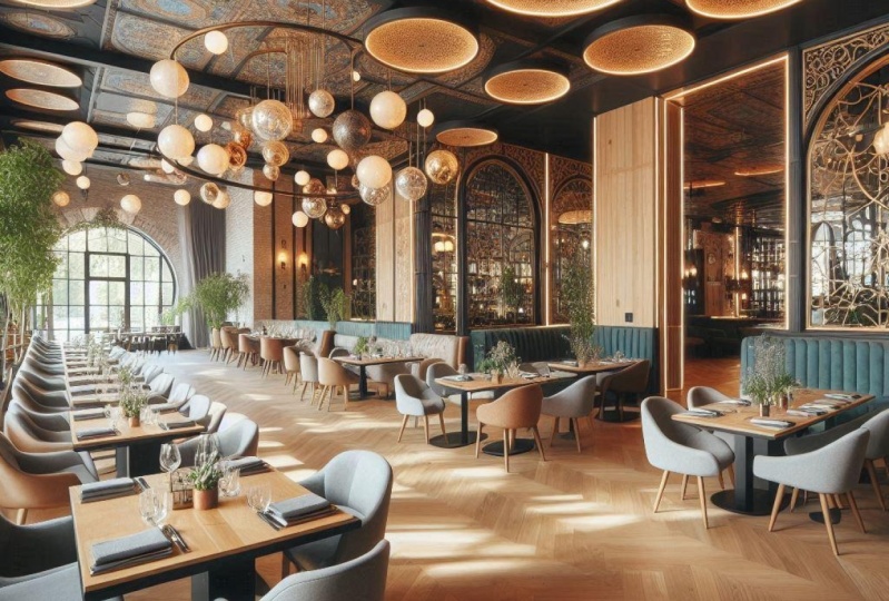 Restaurant interior design
