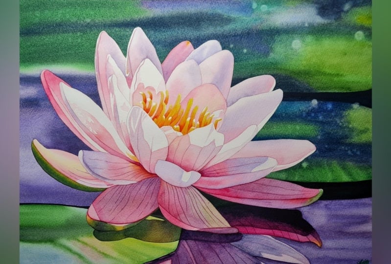 Water Lily - My 200th SkillShare Class!