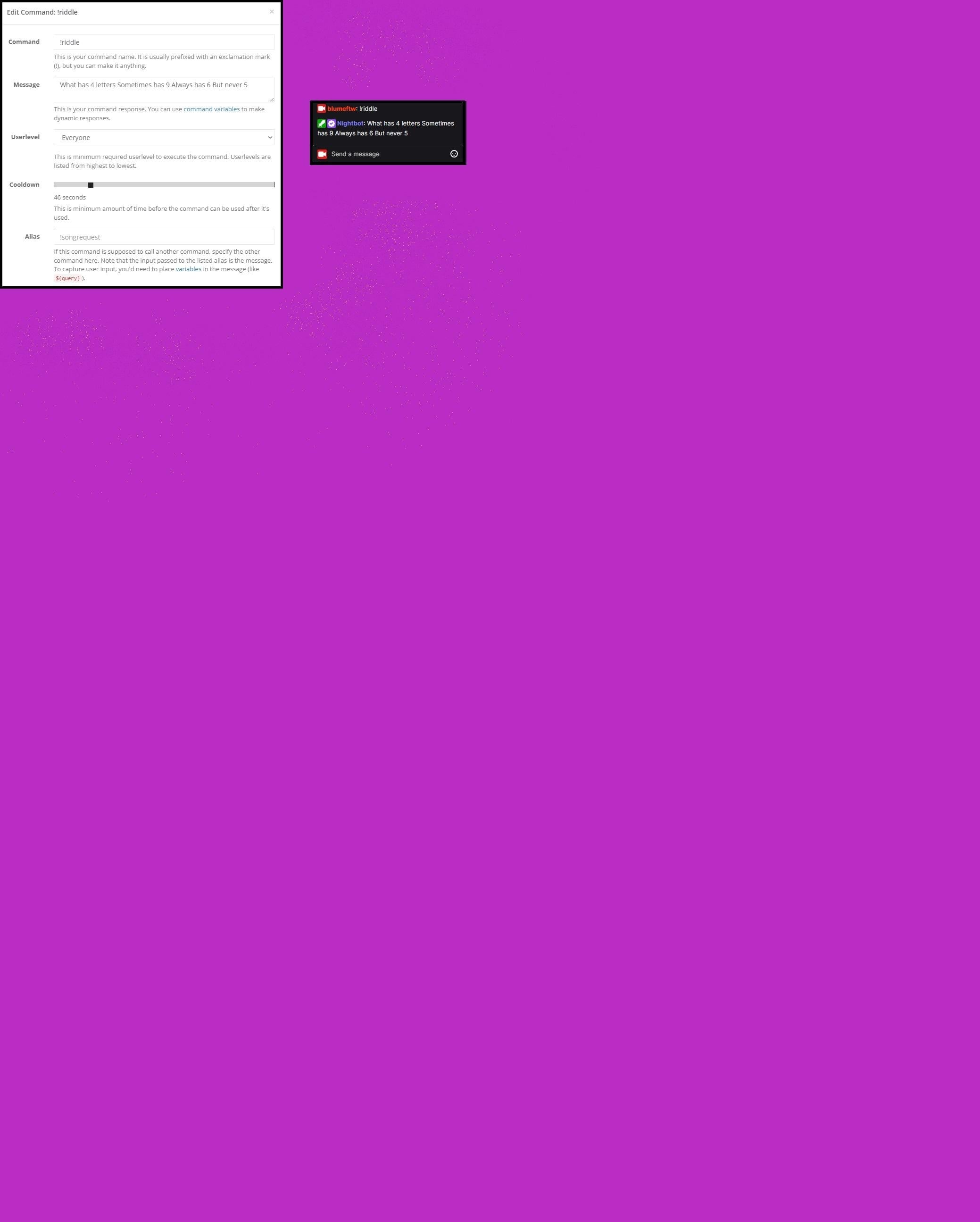 Custom Command - student project