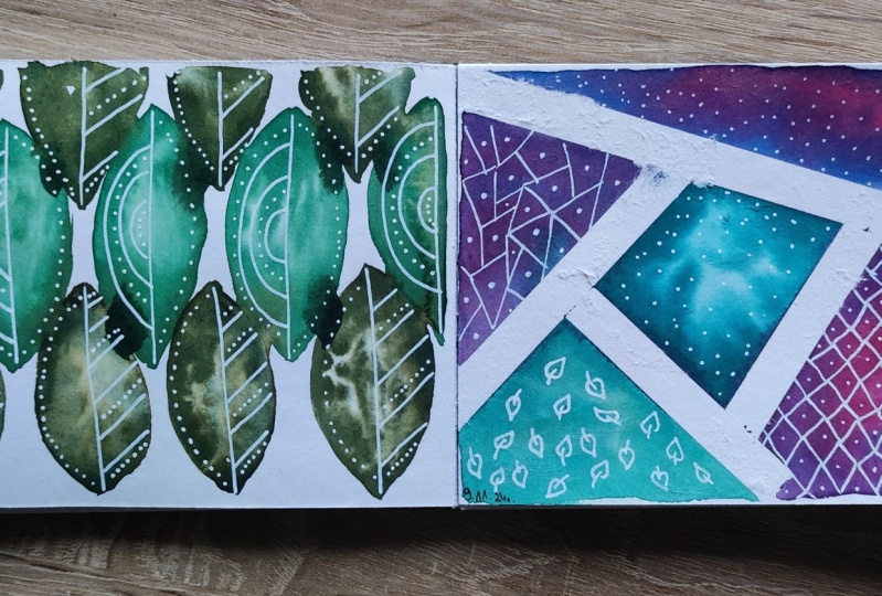 Sketchbook pages