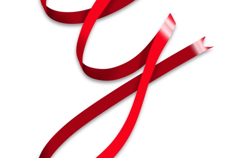 Ribbon letter G