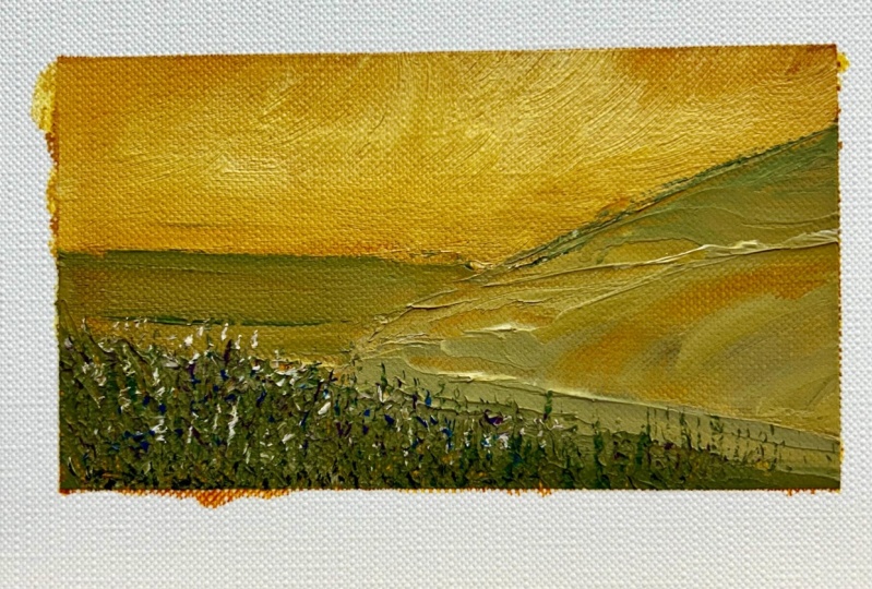 Oil and Cold Wax Landscapes