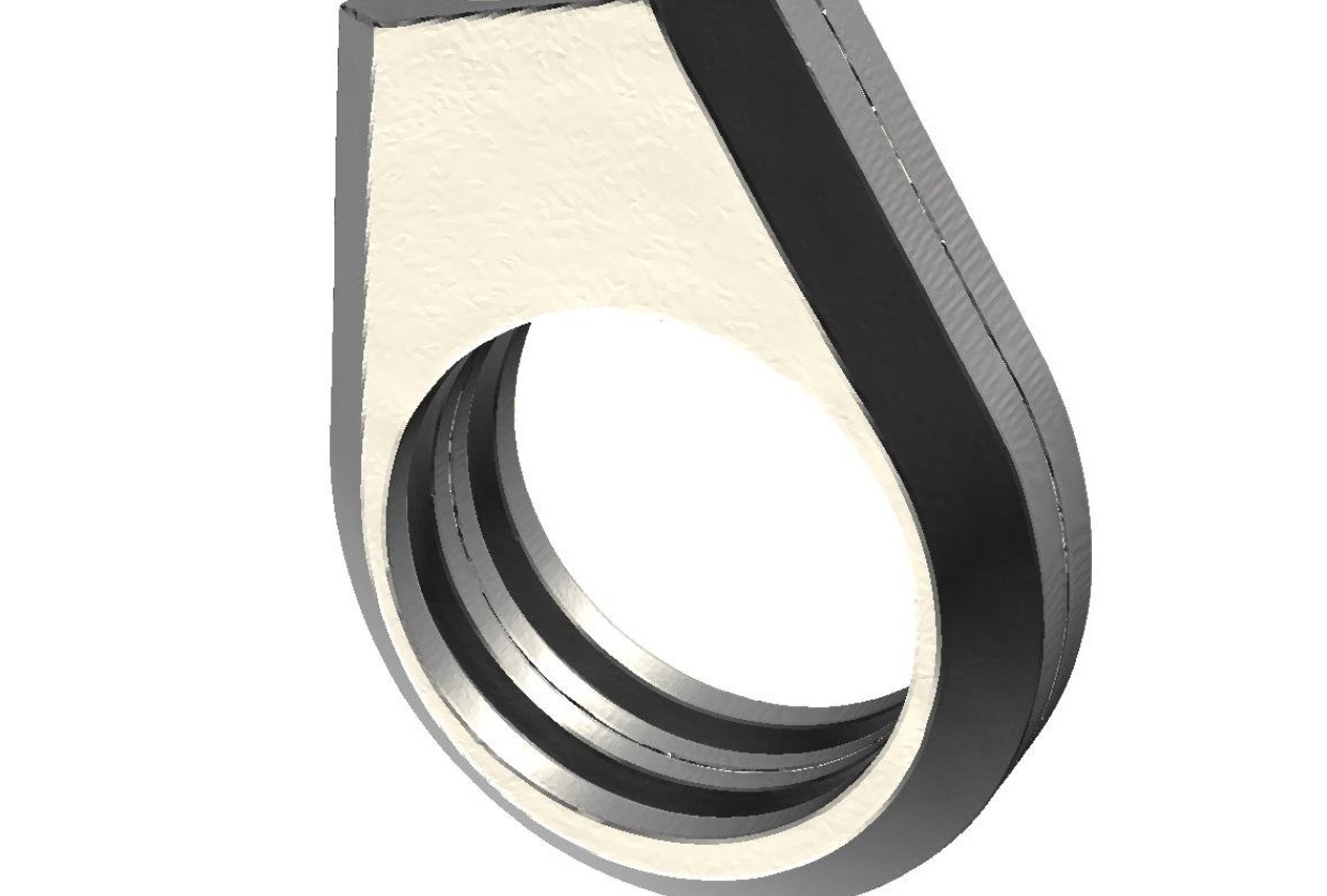 Ruby Ring Silver - student project