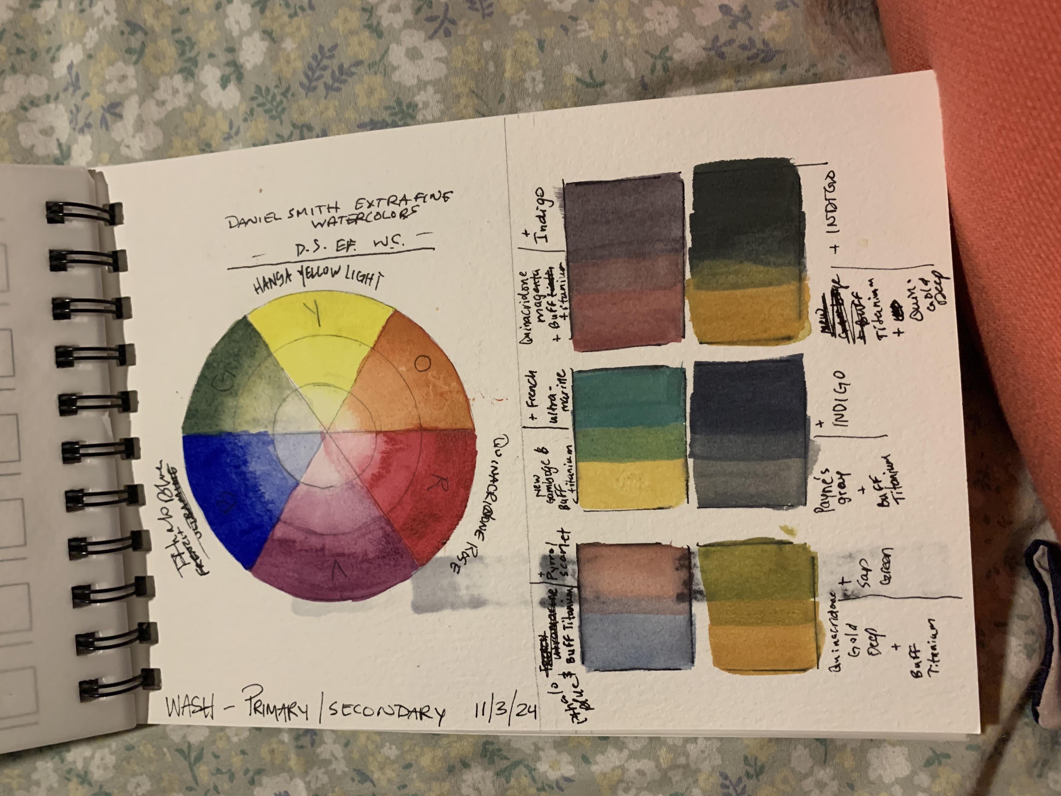 First Color Wheel - student project