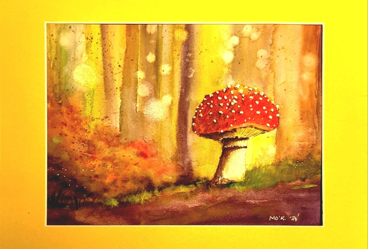 My 1st mushroom - student project
