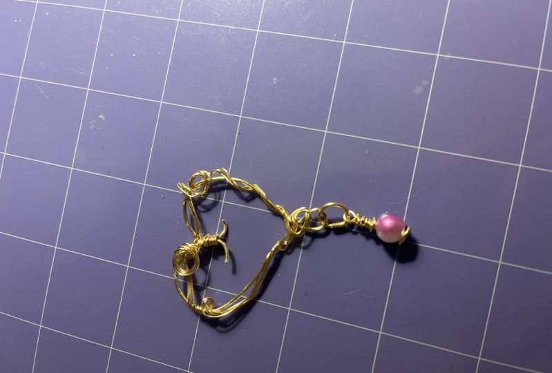 Wire Wrapped Heart Pendant