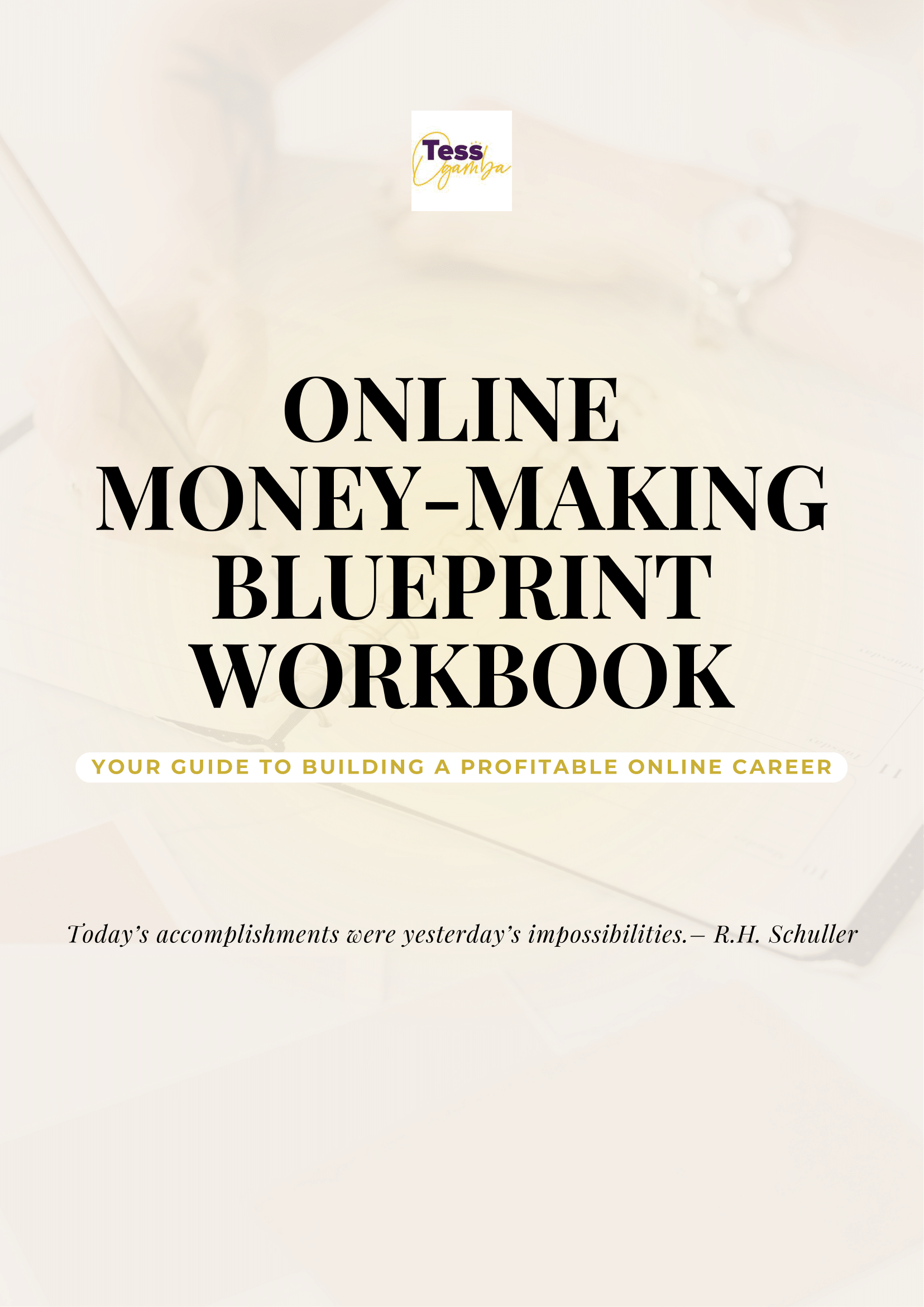 My Complete Online Money-Making Blueprint