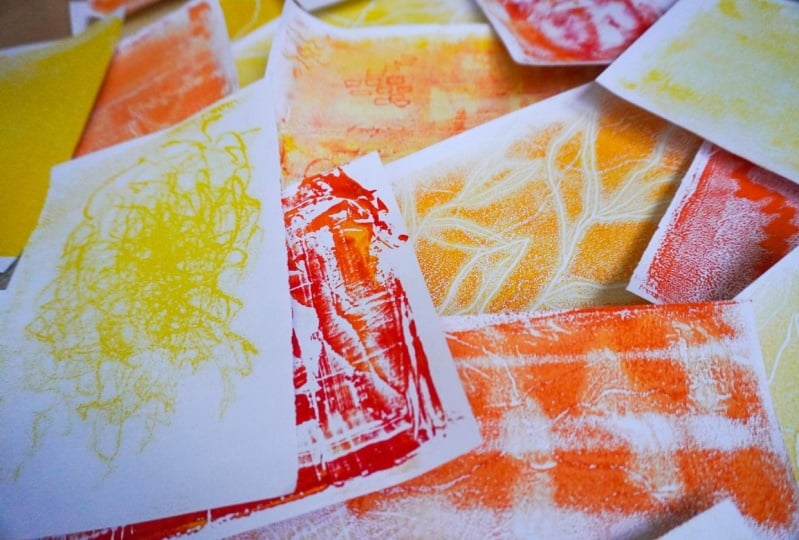 A floor full of prints!
