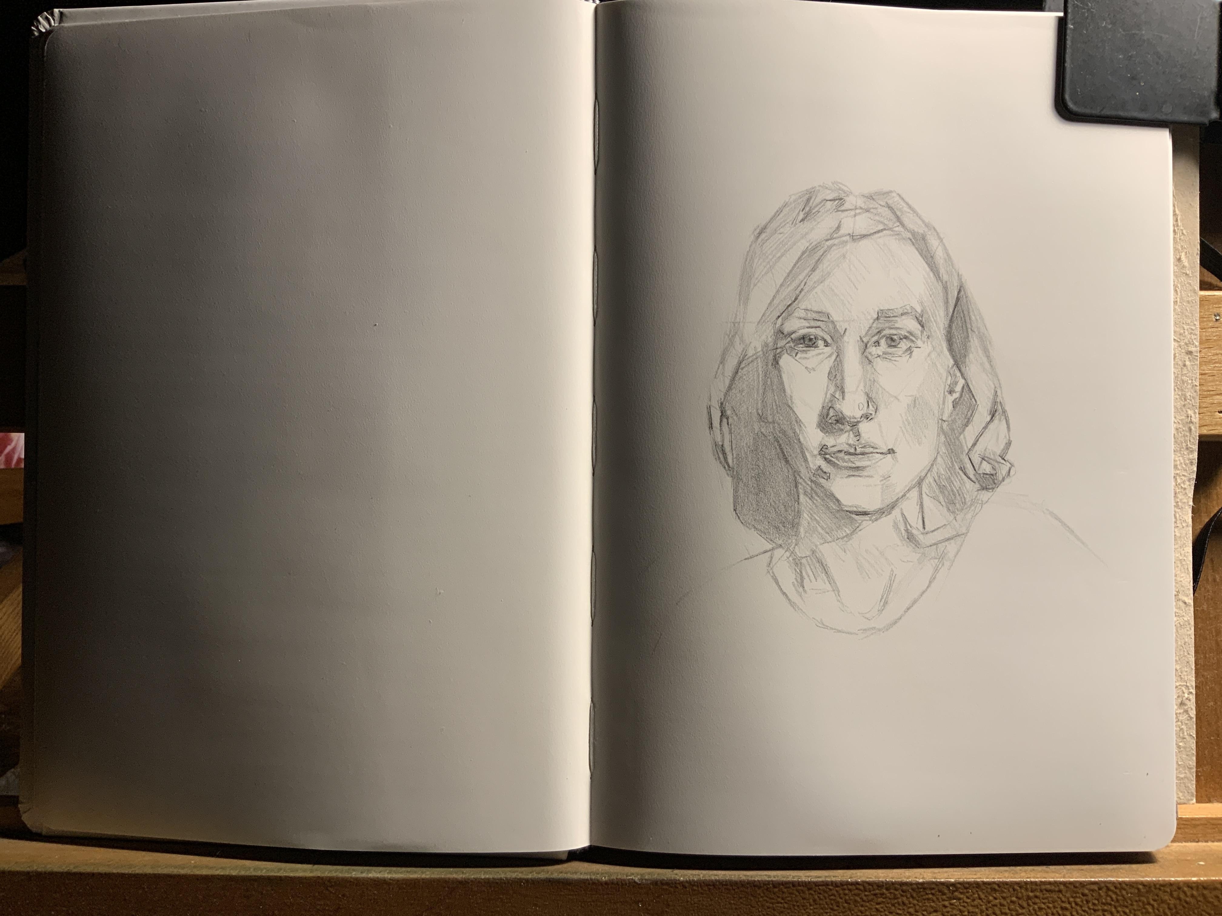 Morning drawing - student project