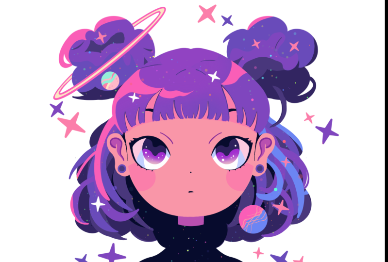 Galaxy girl