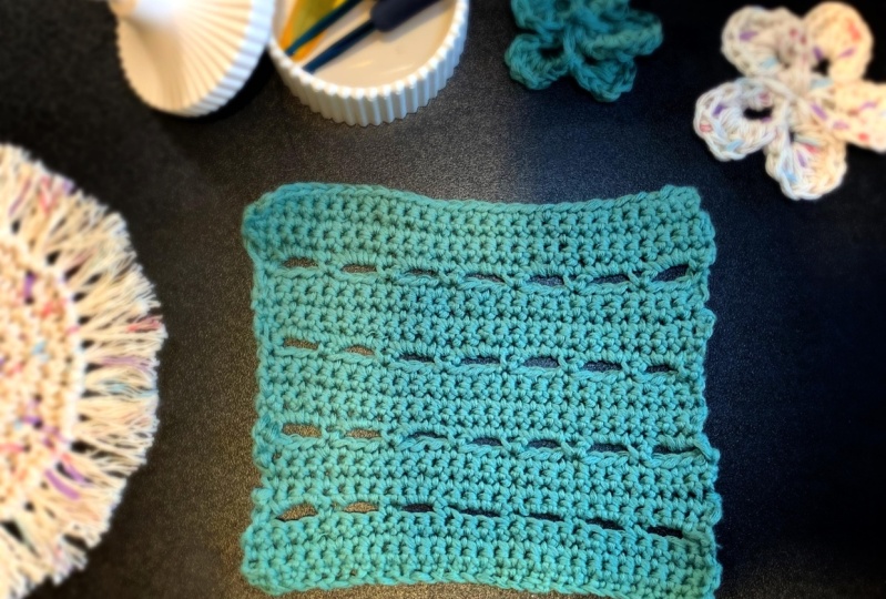 My first Dishcloth Crochet!