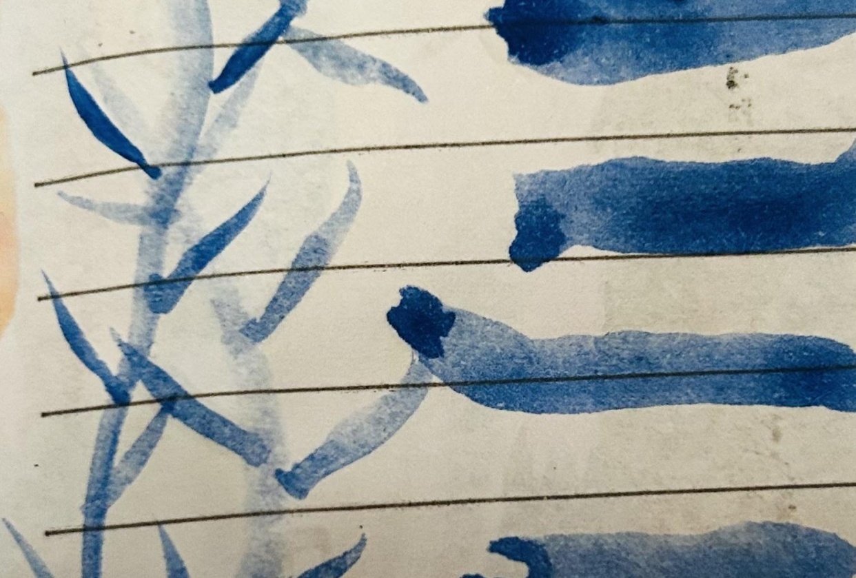 The right touch with the brush! - student project