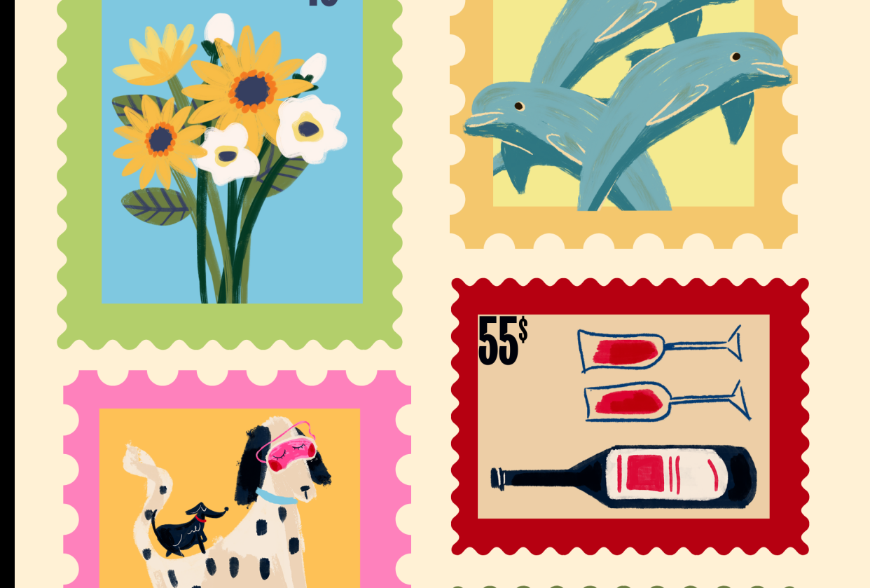 Custom Stamps - student project