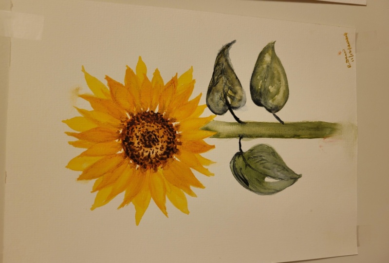 My Sunflower Watercolor