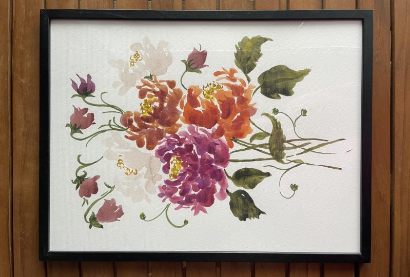 Watercolour florals