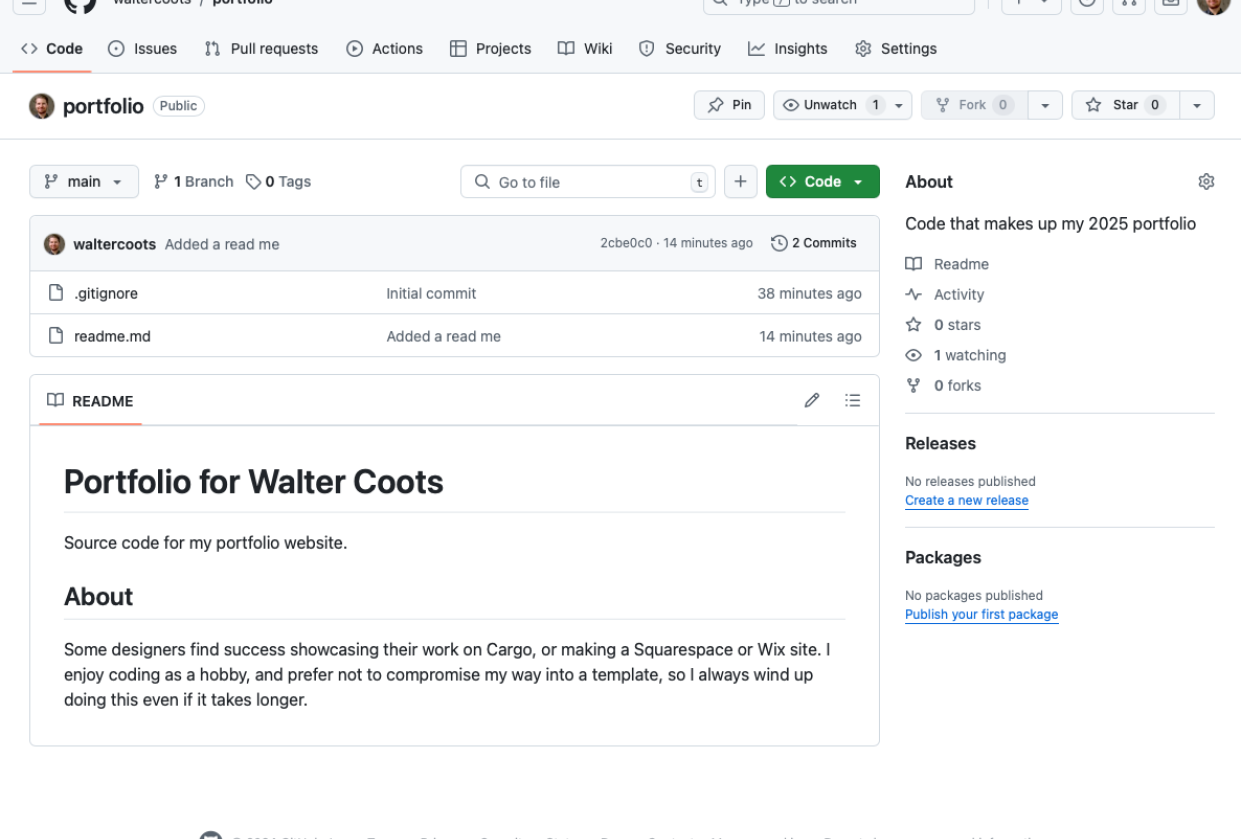 GitHub repo up and running, thanks! - student project