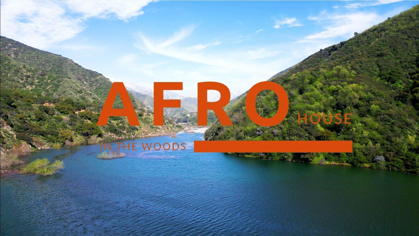 Afro House In the woods - student project