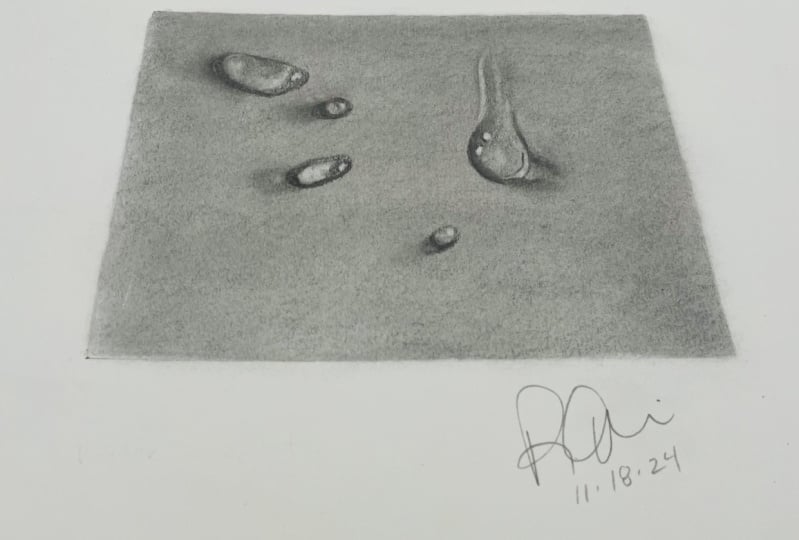 Water droplets