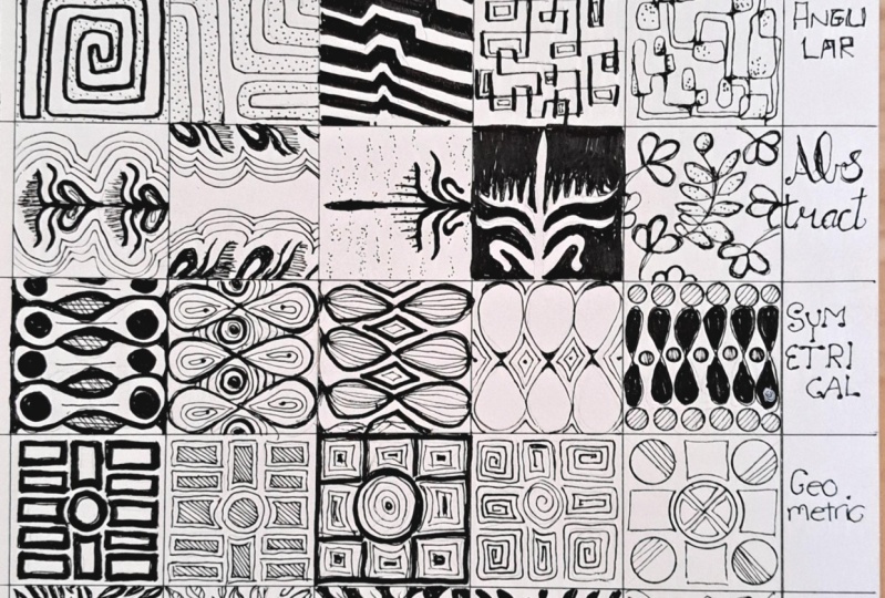 Fineliner Patterns