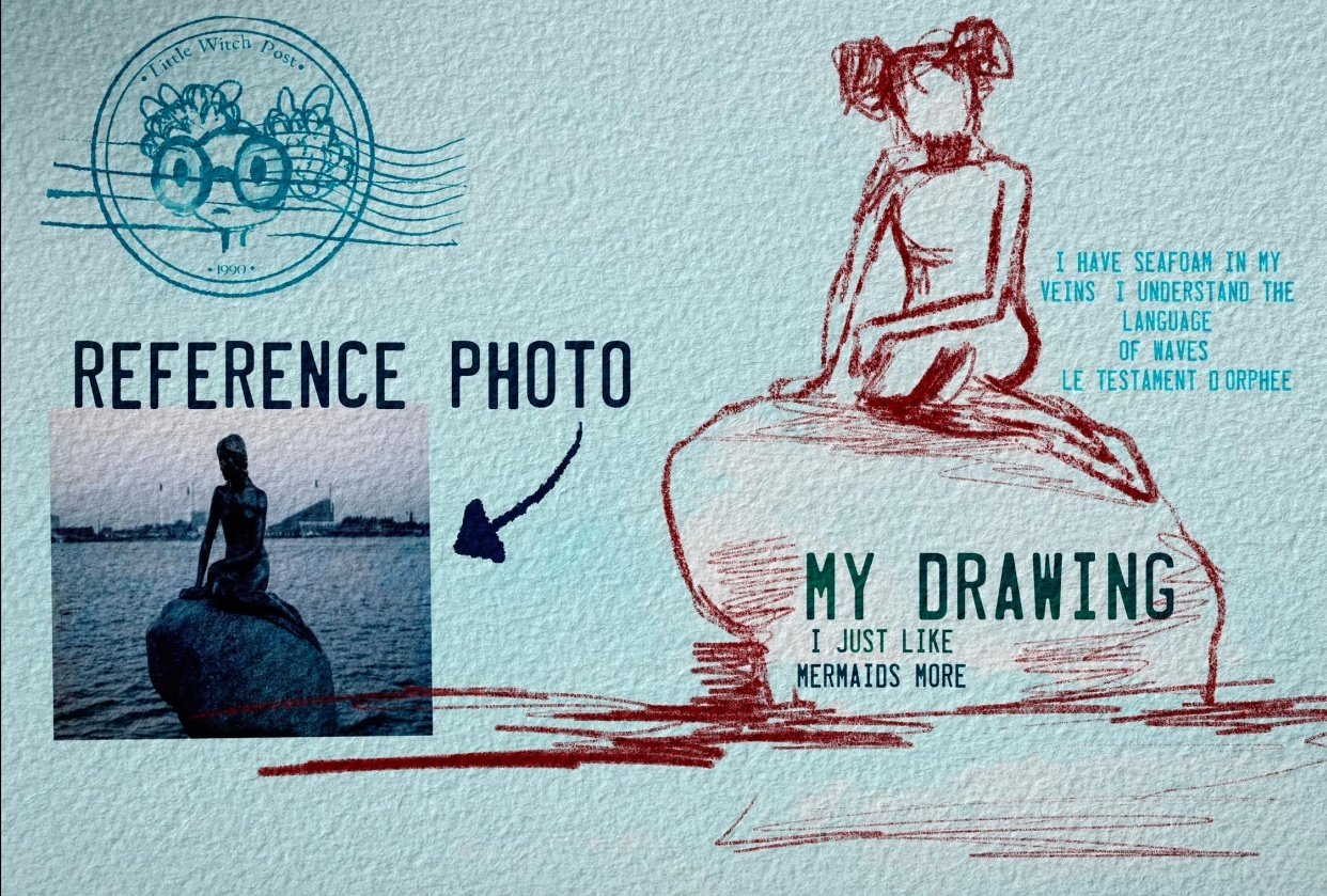 I have seafoam in my veins, I understand the language of waves. ~ Le Testament d - student project