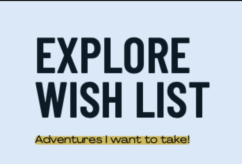 Creative Wish List