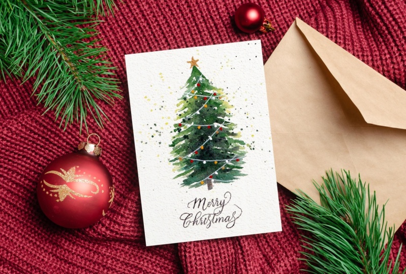 My 10-minute Christmas Card