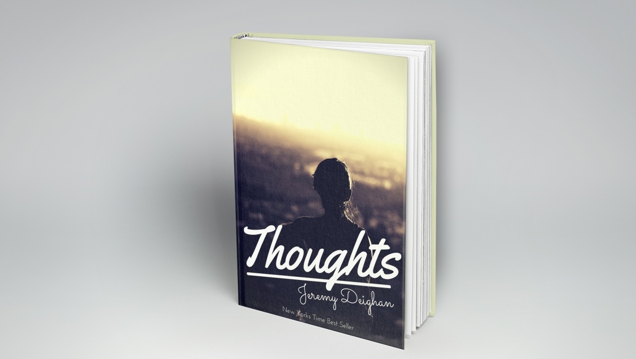 Book Cover Product Mock-Up - student project